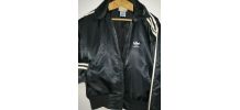  Veste Bomber Noir Blanc Vintage Firebird Run DMC 