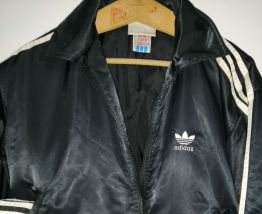  Veste Bomber Noir Blanc Vintage Firebird Run DMC 
