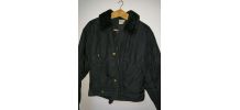 Blouson aviateur HOMECORE Noir vintage 90's
