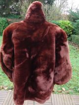 Veste fourrure véritable Mouton doré 1955 aucune usure parfa