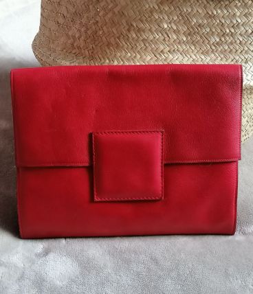 Pochette en cuir