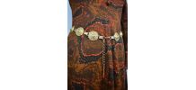 Ceinture chaîne dorée
