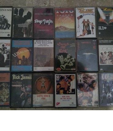 Cassettes audio ROCK POP 
