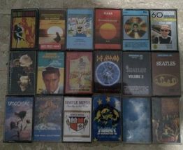 Cassettes audio ROCK POP 