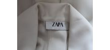 Veste ZAPA modèle vintage motif fleur T 38/40