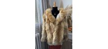 Manteau en fourrure au Renard Bleu