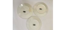 Assiettes  DIGOIN SARREGUEMINES lot de 3