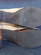 BOTTINES ESPRIT VINTAGE CUIR ET DAIM