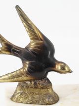 Lampe hirondelle marbre