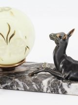 Lampe biche art deco