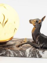 Lampe biche art deco