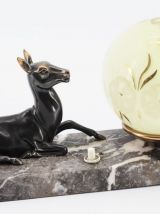 Lampe biche art deco