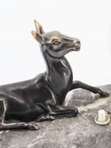 Lampe biche art deco