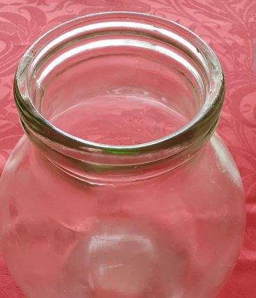 Dame Jeanne transparente