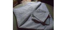 Nappe brodée 12 couverts