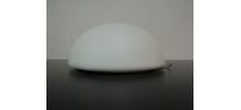 Plafonnier en opaline mat