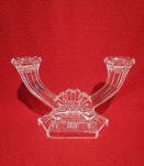 Bougeoir en verre 
