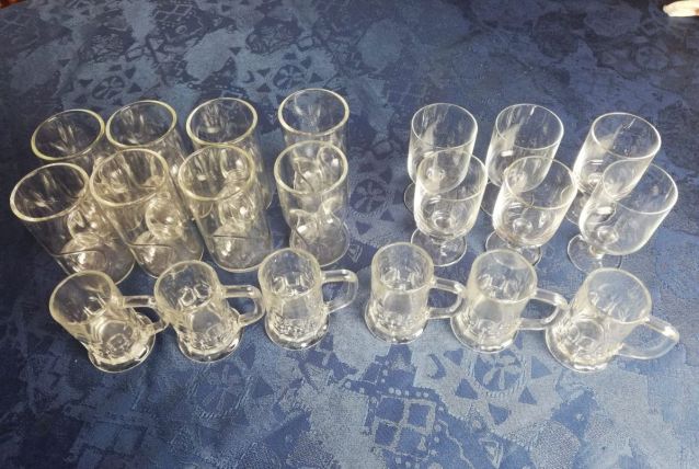 Ensemble de 20 verres apéro