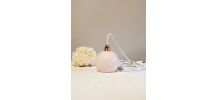 Baladeuse globes opaline vintage 