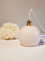 Baladeuse globes opaline vintage 