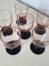 LOT 6 VERRES A LIQUEURS