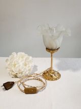 Lampe à posé tulipe vintage 