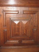 armoire/vitrine chêne massif
