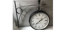 Horloge type bistrot