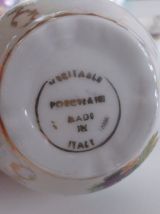Service à café/thé 15 pièces porcelaine Italie