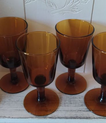 Verres ambrés
