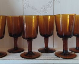 Verres ambrés