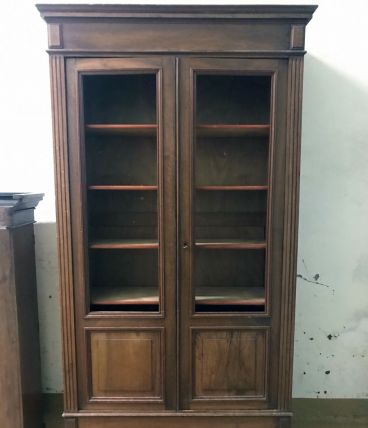 Armoire ancien à 2 portes en bois massif