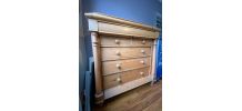 Commode anglaise 19e pin 