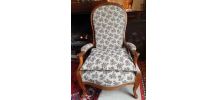 Paire de fauteuils Voltaire