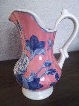 broc et cuvette de toilette en  ceramique ,vintage 