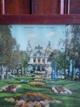 Ancien cadre - Vue panoramique de Monte carlo