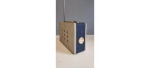 ancienne radio Océanic modèle Croisière bleu et blanc