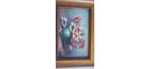 Peinture ancienne Louise le cerf