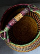 Panier/cabas ancien africain Bolga