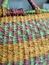 Panier/cabas ancien africain Bolga