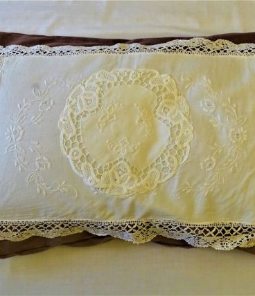 coussin romantique