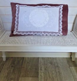 coussin romantique