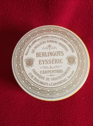 Boîte en fer '' BERLINGOTS Eysséric '' 