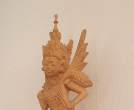 Statuette balinaise en bois