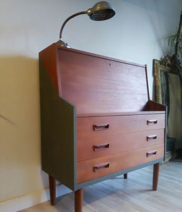 Petit secrétaire scandinave vintage