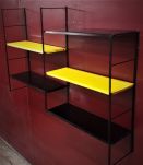 Etagere vintage string style tomado 3 montants moir mat dors