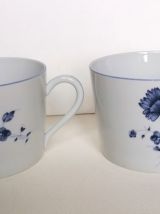 Deux tasses Limoges Chantilly 