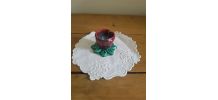 Coquetier français en forme de fleur style Vallauris 