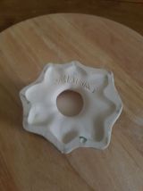 Coquetier français en forme de fleur style Vallauris 