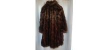 Manteau de fourrure, Années 50. Matière , Martre ?